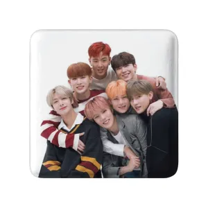 مگنت مربعی گروه بی تی اس BTS
