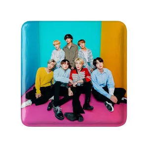 مگنت مربعی گروه بی تی اس BTS