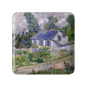 مگنت مربعی نقاشی خانه ای در اور اثر ونسان ونگوگ