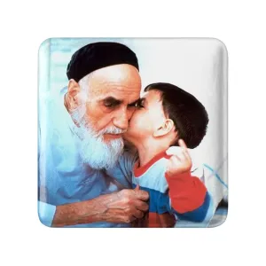 مگنت مربعی امام خمینی (ره)