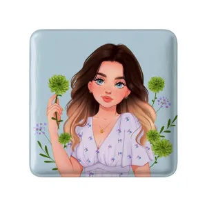 مگنت مربعی دخترانه