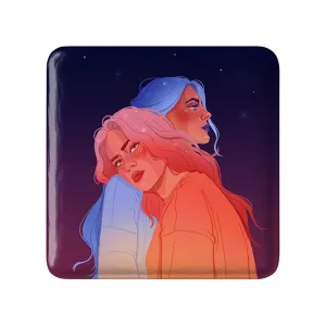 مگنت مربعی دخترانه