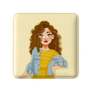 مگنت مربعی دخترانه