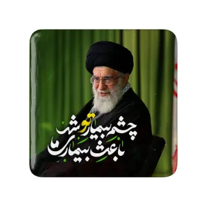 مگنت مربعی تصویر رهبر