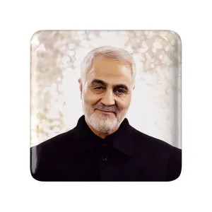 مگنت مربعی سردار قاسم سلیمانی