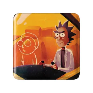 مگنت مربعی انیمیشن ریک و مورتی Rick and Mort