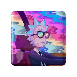 مگنت مربعی انیمیشن ریک و مورتی Rick and Mort