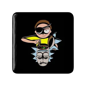 مگنت مربعی انیمیشن ریک و مورتی Rick and Mort