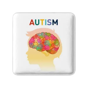 مگنت مربعی اتیسم Autism