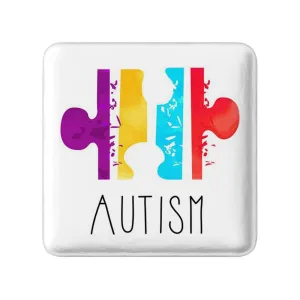 مگنت مربعی اتیسم Autism