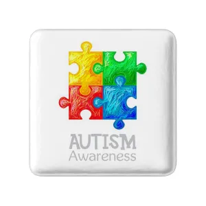 مگنت مربعی اتیسم Autism