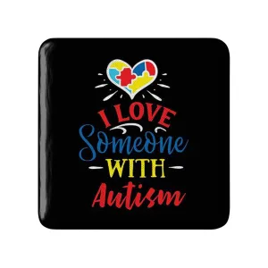 مگنت مربعی اتیسم Autism