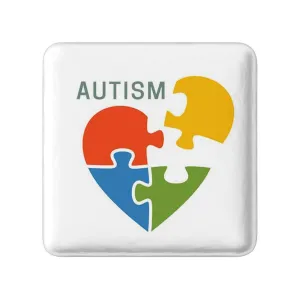 مگنت مربعی اتیسم Autism