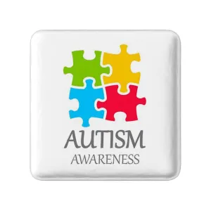 مگنت مربعی اتیسم Autism