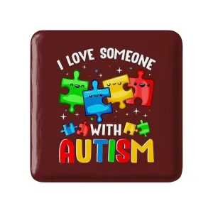 مگنت مربعی اتیسم Autism
