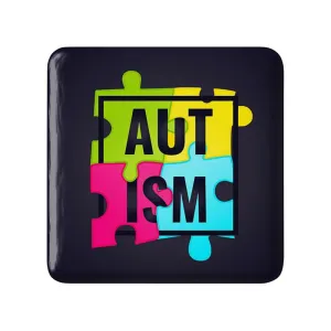مگنت مربعی اتیسم Autism