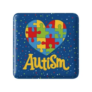 مگنت مربعی اتیسم Autism