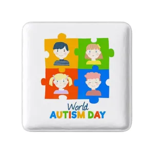 مگنت مربعی اتیسم Autism