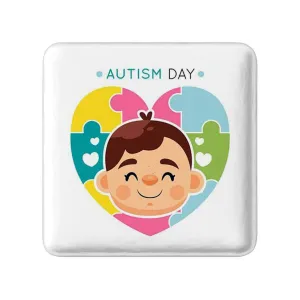 مگنت مربعی اتیسم Autism