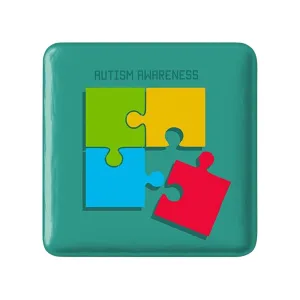 مگنت مربعی اتیسم Autism