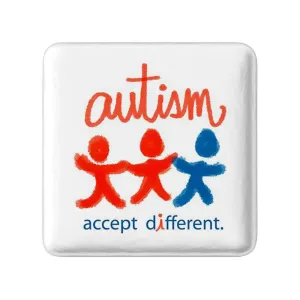 مگنت مربعی اتیسم Autism