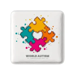 مگنت مربعی اتیسم Autism