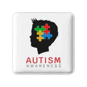 مگنت مربعی اتیسم Autism