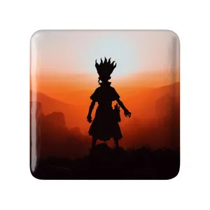 مگنت مربعی سنکو انیمه دکتر استون Dr. Stone