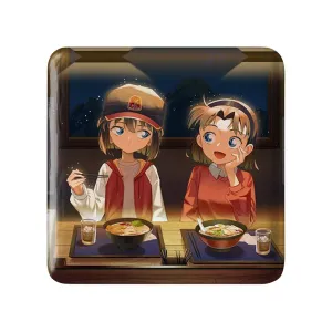 مگنت مربعی هایبارا و آیومی انیمه کارآگاه کونان