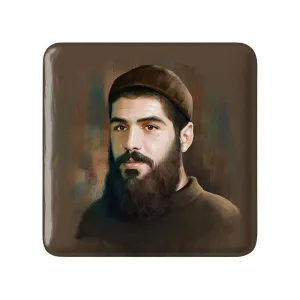 مگنت مربعی شهید ابراهیم هادی