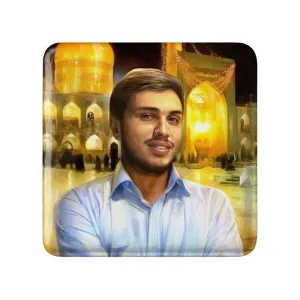 مگنت مربعی شهید جهاد مغنیه