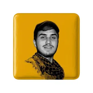 مگنت مربعی شهید جهاد مغنیه