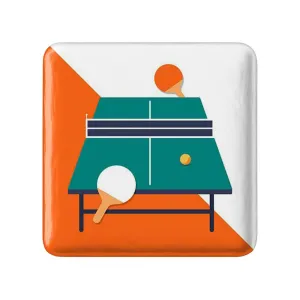 مگنت مربعی پینگ پنگ Ping Pong
