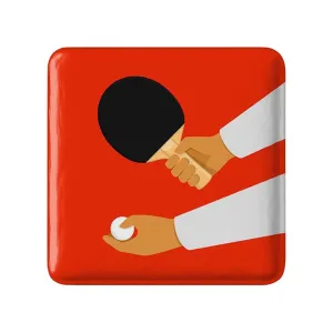 مگنت مربعی پینگ پنگ Ping Pong