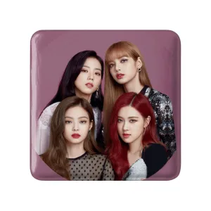 مگنت مربعی گروه بلک پینک Black Pink