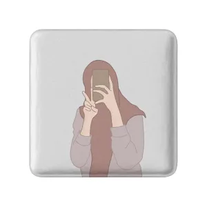 مگنت مربعی مینیمال باحجاب