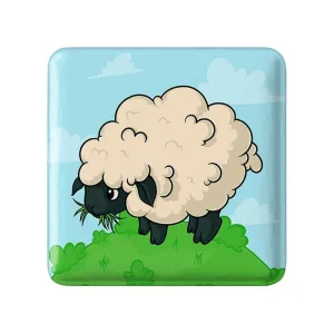 مگنت مربعی گوسفند بامزه