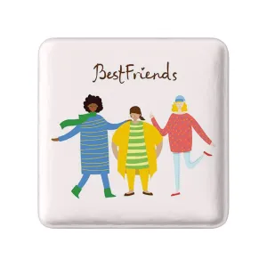 مگنت مربعی بهترین دوستان Best Friends