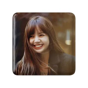 مگنت مربعی لیسا گروه بلک پینک Black Pink