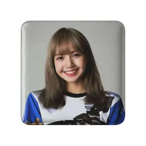 مگنت مربعی لیسا گروه بلک پینک Black Pink