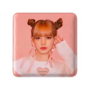 مگنت مربعی لیسا گروه بلک پینک Black Pink