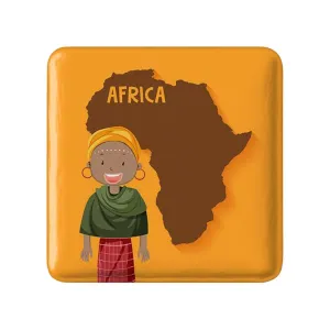 مگنت مربعی آفریقا Africa