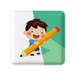 مگنت مربعی بازگشت به مدرسه
