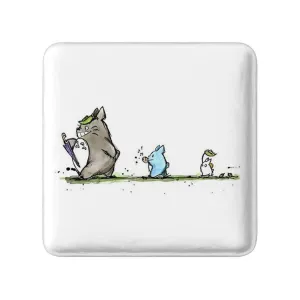 مگنت مربعی انیمه همسایه من توتورو My Neighbor Totoro