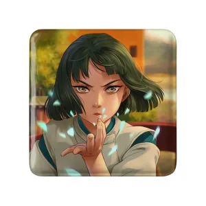 مگنت مربعی هاکو انیمه شهر اشباح Spirited Away