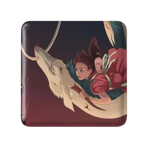 مگنت مربعی چیهیرو و هاکو انیمه شهر اشباح Spirited Away
