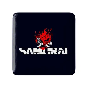 مگنت مربعی لوگو گروه سامورای سایبر پانک