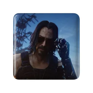 مگنت مربعی جانی سیلور هند سایبر پانک