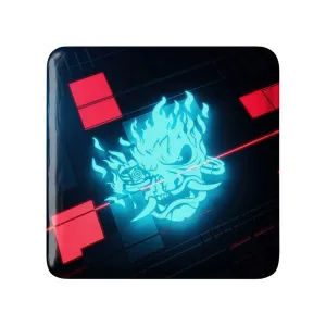 مگنت مربعی لوگو گروه سامورای سایبر پانک