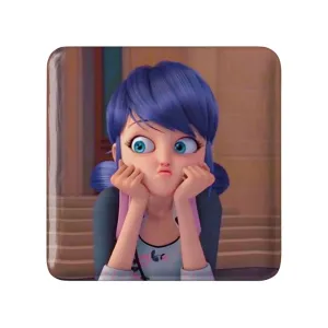مگنت مربعی دختر کفشدوزکی
